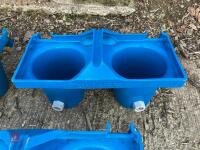 4 HOOK-OVER WYDALE CALF FEEDERS - 4