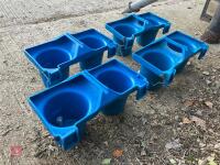 4 HOOK-OVER WYDALE CALF FEEDERS - 8