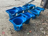 4 HOOK-OVER WYDALE CALF FEEDERS - 9