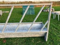 10' IAE GALVANISED FEED BARRIER - 10