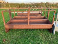 2 X 8' 3'' FREESTANDING FEED BARRIERS - 5