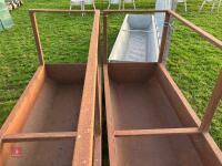 2 X 8' 3'' FREESTANDING FEED BARRIERS - 8