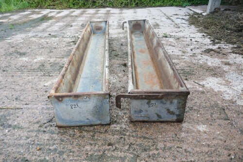 2 X HD GROUND/HOOKOVER TROUGHS