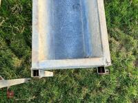 2 X IAE 2.4M CATTLE FEED TROUGHS (4) - 10