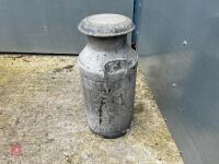 ALUMINIUM MILK CHURN - 12