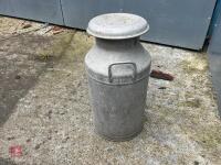 ALUMINIUM MILK CHURN - 13