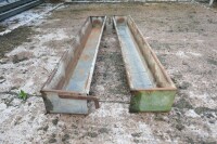 2 X HD GROUND/HOOKOVER TROUGHS - 4