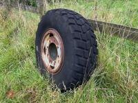 MICHELIN 12.5 R20 WHEEL AND TYRE - 3