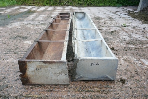 2 X GROUND TROUGHS