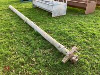 GALVANISED TIN TELEGRAPH POLES - 10