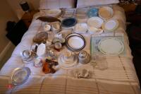 LARGE QTY OF SERVING DISHES ETC - 2