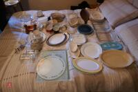 LARGE QTY OF SERVING DISHES ETC - 5