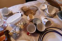 LARGE QTY OF SERVING DISHES ETC - 7