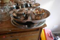 LARGE QTY OF STAINLESS STEEL KITCHENWARE - 3