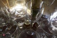 LARGE QTY OF GLASSWARE - 2