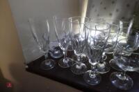 LARGE QTY OF GLASSWARE - 13