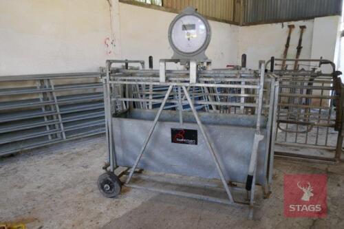 BATEMAN MOBILE LAMB WEIGH CRATE