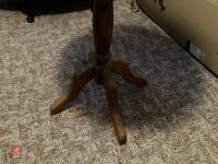 SMALL ROUND WOODEN TABLE - 5