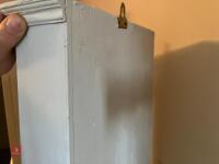 DOVE GREY PAINTED CORNER CABINET - 5