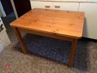 PINE KITCHEN TABLE