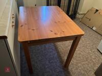 PINE KITCHEN TABLE - 3