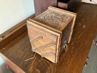 SEWING BOX AND 3 DRAWER CABINET - 2