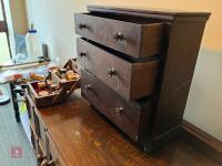 SEWING BOX AND 3 DRAWER CABINET - 9