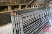 10 X 6' GALVANISED SHEEP HURDLES - 5