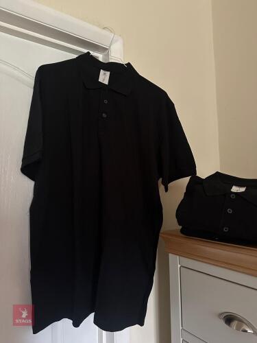 5 BLACK XXL POLO SHIRT