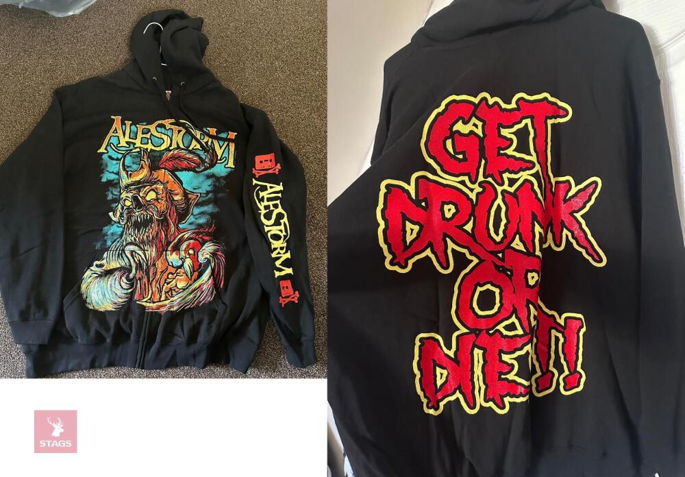 XXL ALESTOM GET DRUNK HOODIE