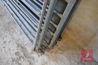 10 6' GALVANISED SHEEP HURDLES - 6