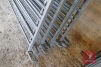 10 6' GALVANISED SHEEP HURDLES - 5