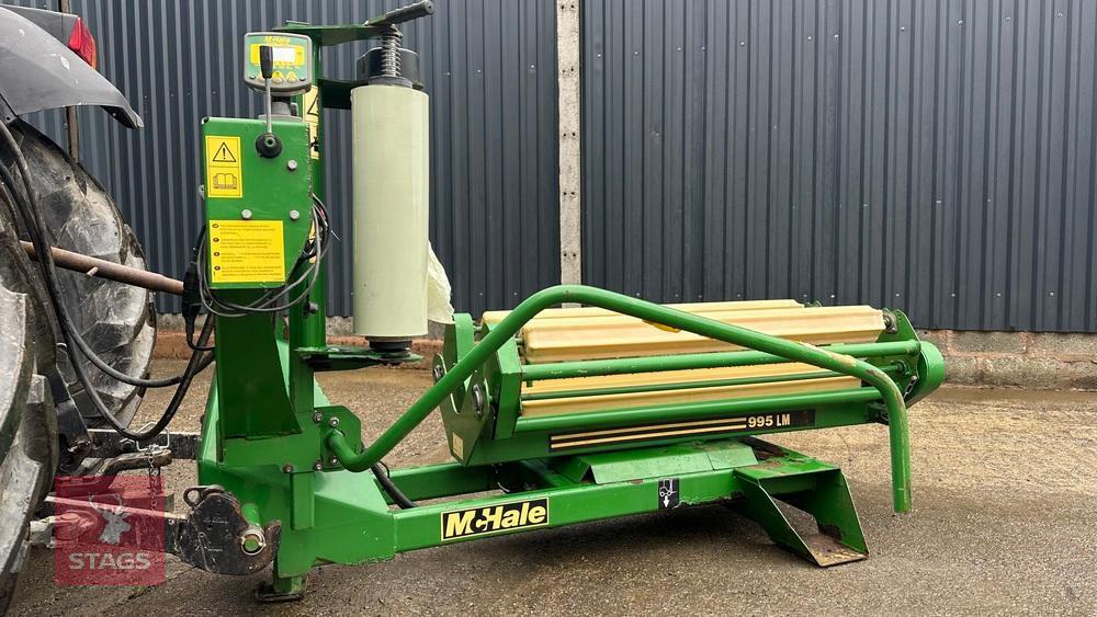 2010 MCHALE 995LM SMALL BALE WRAPPER