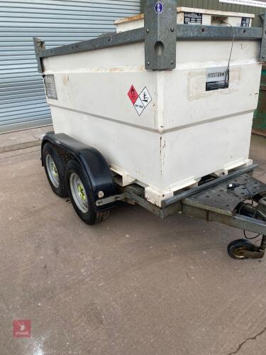 2000L WESTON BUNDED FUEL BOWSER