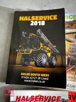 43 HALSERVICE ANNUAL CATALOGUES - 2