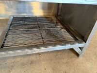 STAINLESS STEEL SMOKER/BBQ - 6