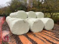 38 BALES OF 2024 SILAGE BIDS PER BALE