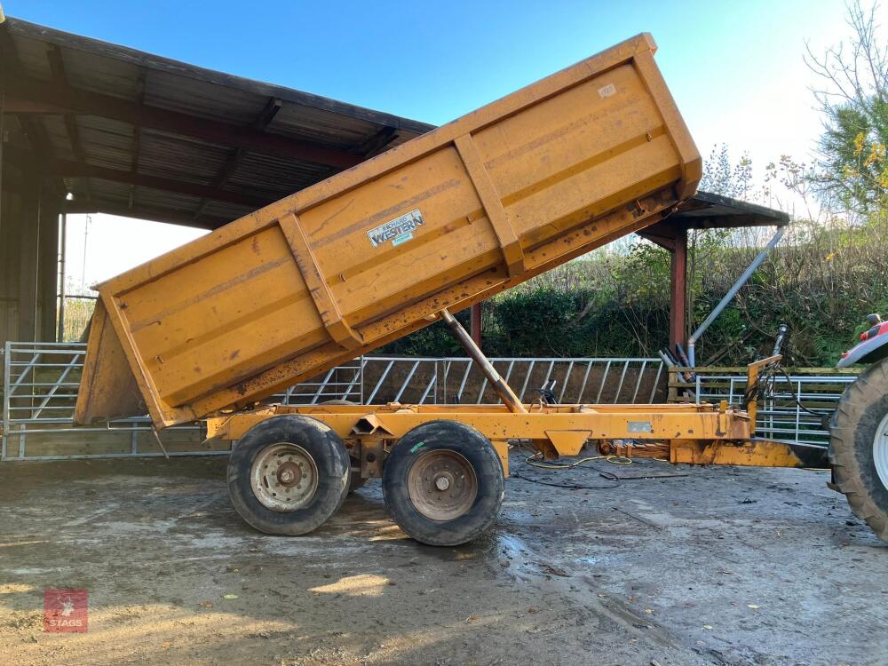 RICHARD WESTERN 11T GRAIN/SILAGE TRAILER