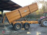 RICHARD WESTERN 11T GRAIN/SILAGE TRAILER - 2