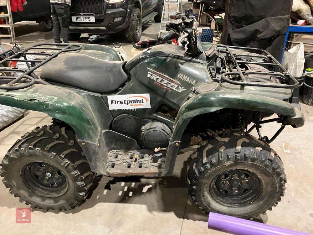 YAMAHA 550CC GRIZZLY QUAD BIKE