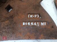 4 MASSEY FERGUSON 816641M1 PLOUGH TIPS - 2