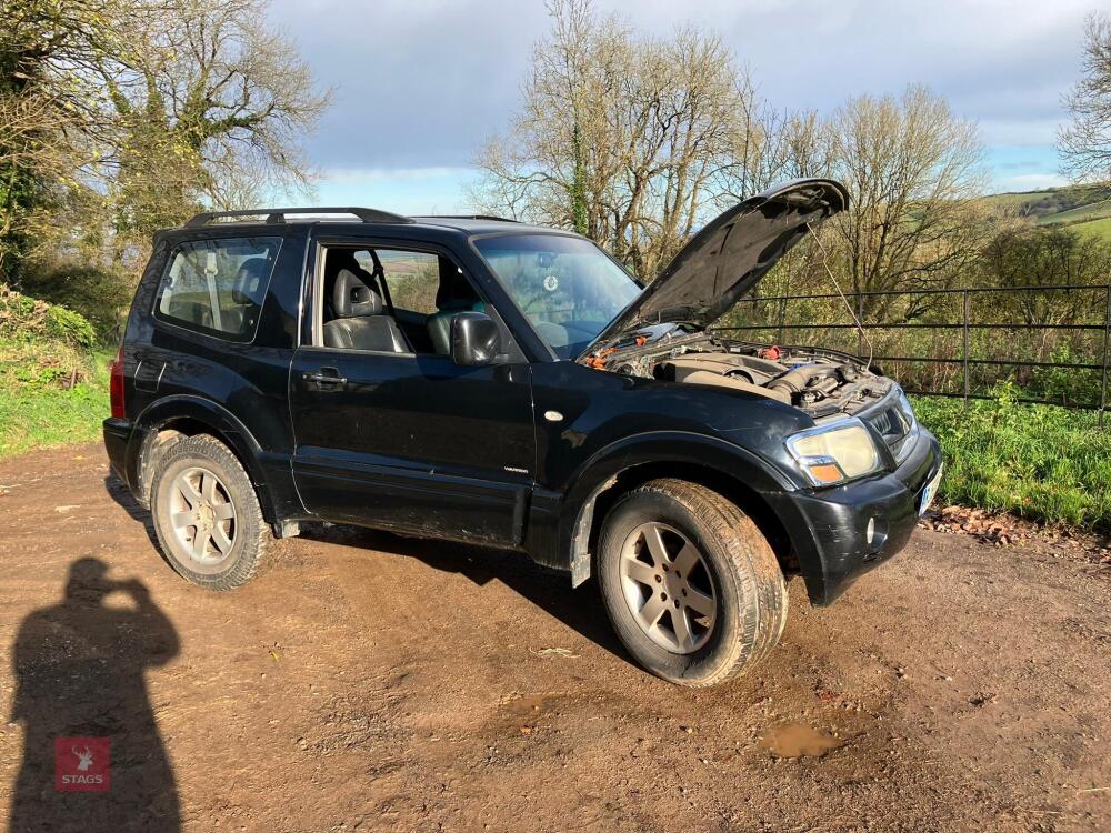 2003 MITSUBISHI SHOGUN 3.2L 5WB