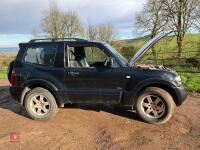 2003 MITSUBISHI SHOGUN 3.2L 5WB - 2