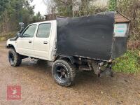 2002 TOYOTA HILUX 2.4 PICK UP TIPPER - 6