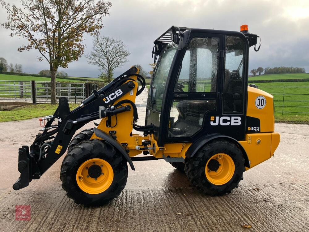 2021 JCB 403 PLUS WHEEL LOADING SHOVEL