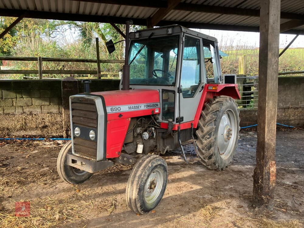 1982 MASSEY FERGUSON 690 2WD TRACTOR