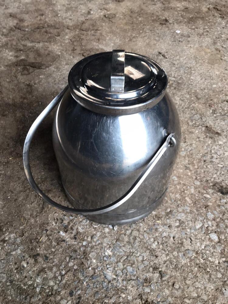 25L STAINLESS STEEL MILKING BUCKET