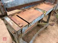 LARGE STAND CUT METAL GUILLOTINE - 2