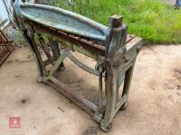 LARGE STAND CUT METAL GUILLOTINE - 12