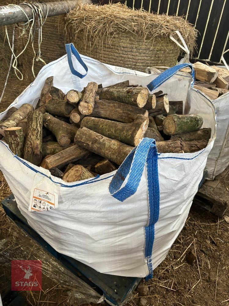 1 DUMPY BAG OF LOGS